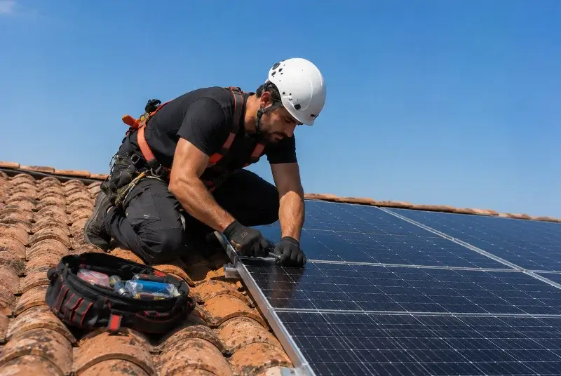 Maintenance et monitoring de panneaux solaires à Aubagne