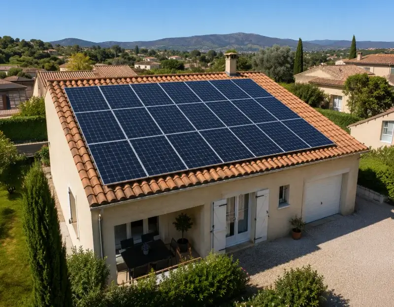 Prime à l'autoconsommation panneaux solaires Aubagne — aide financière de l'État
